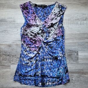 The Wrights Twist Front Sleeveless Top Size Small